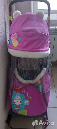 Коляска санки