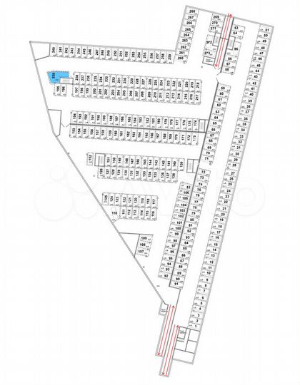 Машиноместо, 14 м²