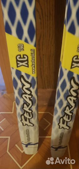 Лыжи беговые и ботинки 37 размер