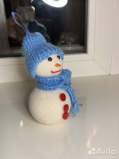 Елочные игрушка из бисера