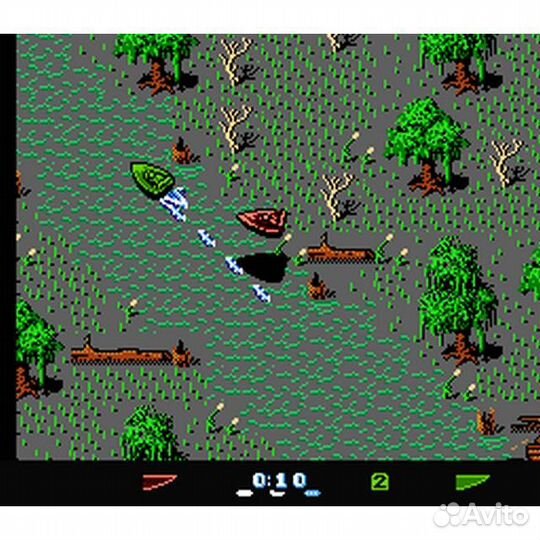 Eliminator Boat Duel 8-bit, английская версия