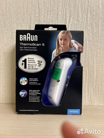 Ушной термометр Braun