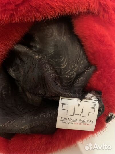 Шапка норковая женская