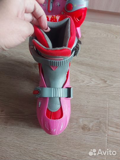 Коньки раздвижные для девочки 34, 37