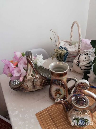 Набор посуды перламутр