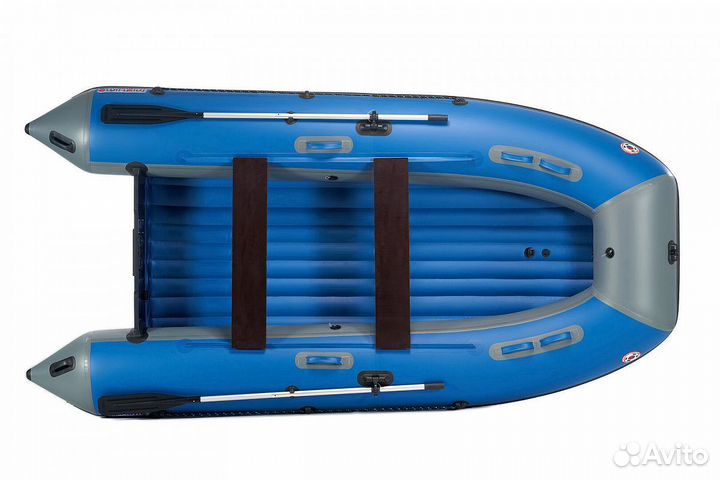 Лодка mishimo lite DF 430 Сине-серый