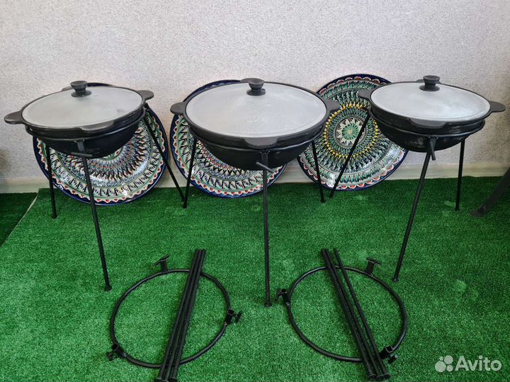 Казан и треноги для казана