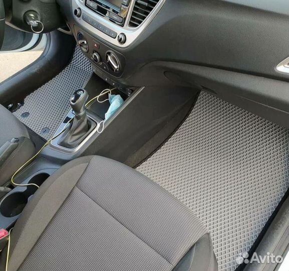 Эва Ева коврики 3d с бортами и без