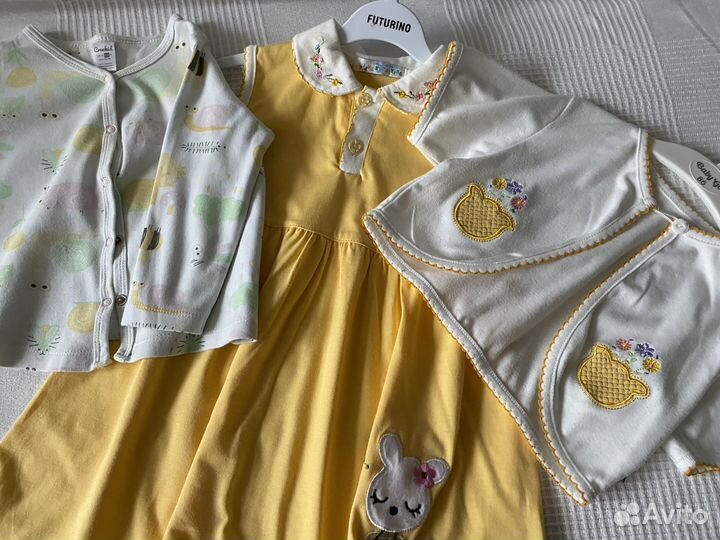 Детские вещи на девочку 98-104 пакетом