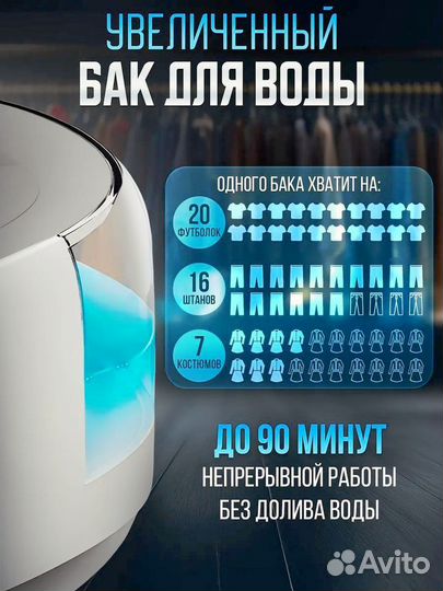 Отпариватель вертикальный напольный с доской