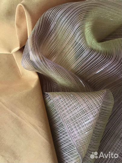 Тюль отрезы, шторы, ткани