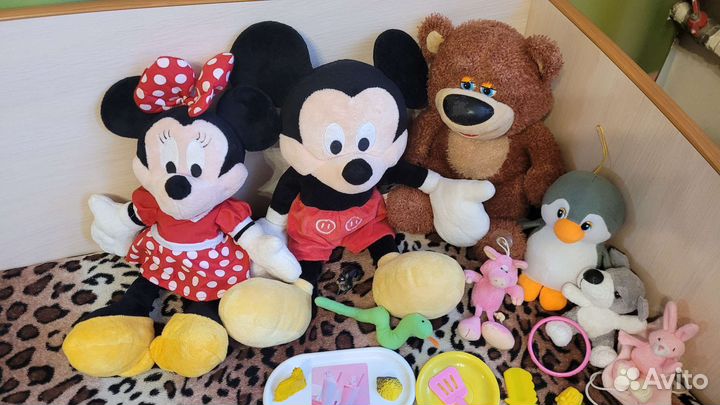 Мягкие и мелкие игрушки для детей