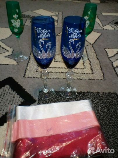 Хрустальные бокалы