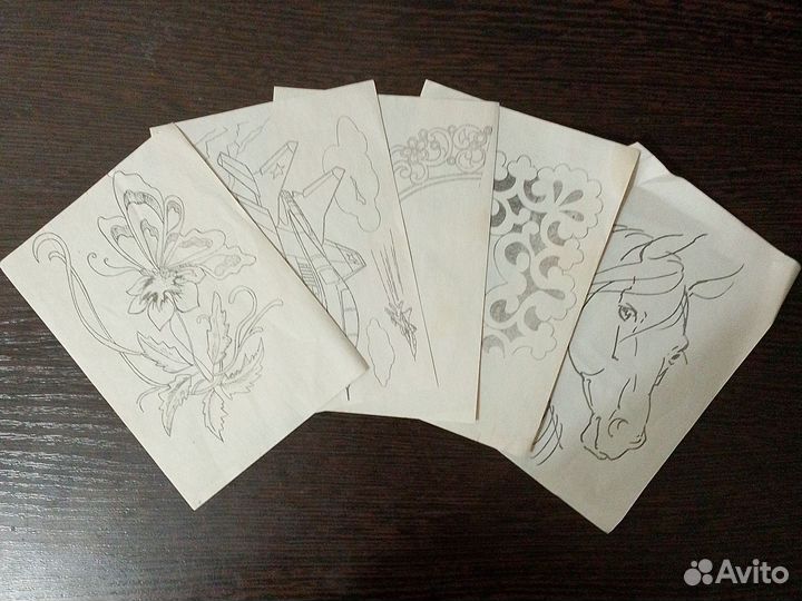 Выжигательный аппарат по дереву узор-1