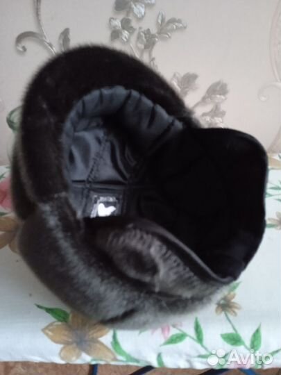 Меховая мужская кепка