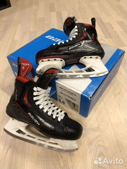Коньки Bauer vapor 3x pro, 5.5 f 1, 37.5-38.5р
