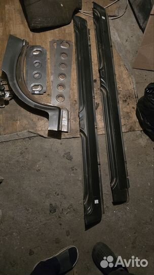 Пороги,уседители,ремвставки крыльев