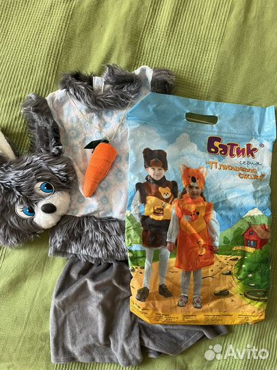 Новогодний костюм для мальчика зайчик