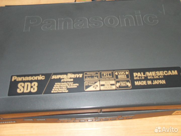 Видеомагнитофон panasonic NV-SD3