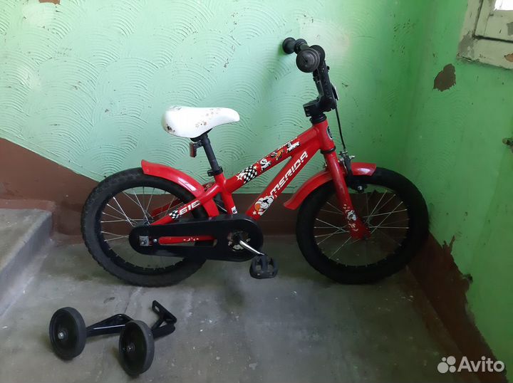 Детский велосипед merida 16