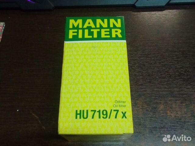 Фильтр масляный mann HU719/7X