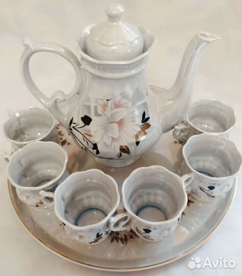 Чайно кофейный сервиз СССР