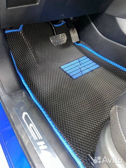 Коврики eva ева эва с бортами в автомобиль