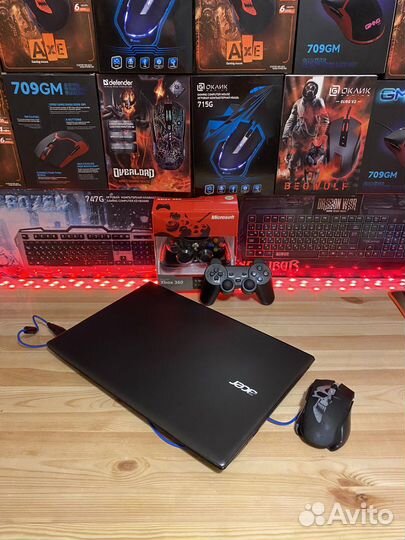 Как новый Acer i5-7200u/MX940-2gb/озу8gb/SSD+HDD