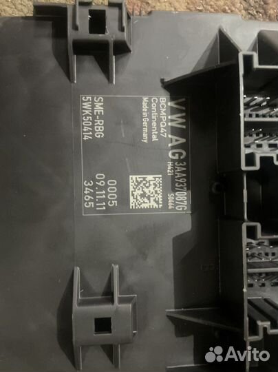 Блок комфорта на фольцваген пасад сс 3 AA937087G