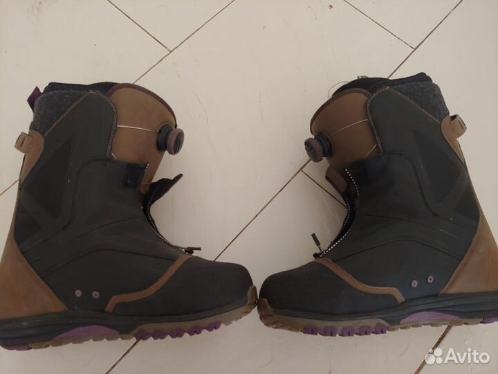 Ботинки vans x THE north face Verse Brown/Purple