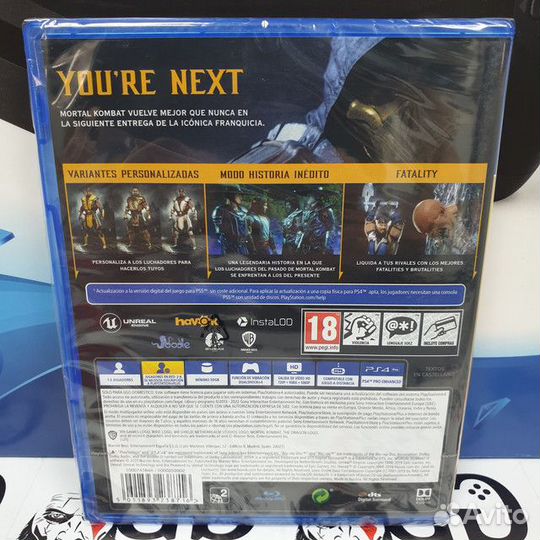 Диск PS4 Mortal Kombat 11 (MK11) Новый