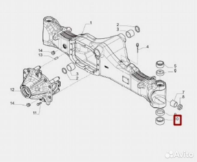 Подшипник Carraro