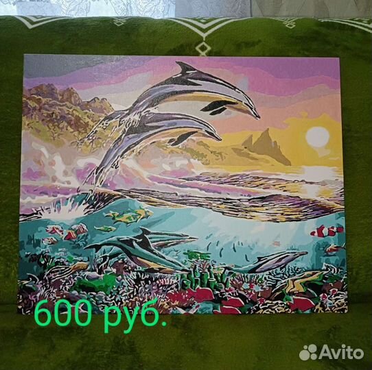 Картины по номерам раскрашенные