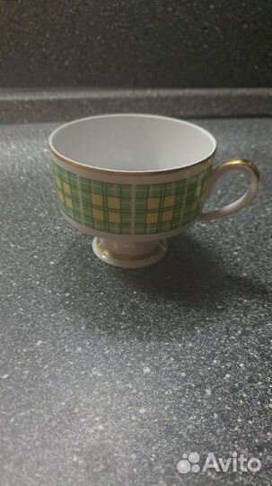 Трио чайно-кофейное фарфор