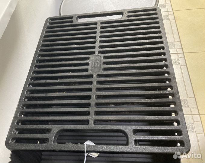 Решетка гриль чугунная 400х460
