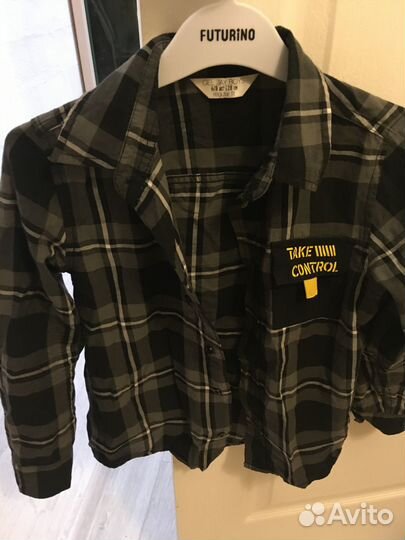 Рубашка для мальчика 122 128