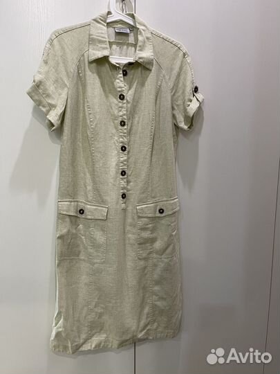 Летнее платье лен вискоза Finn Flare