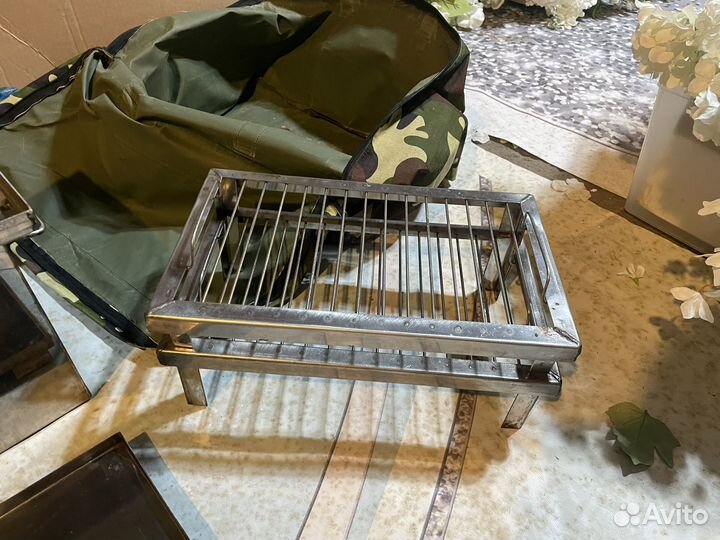 Коптильня из нержавейки 2 мм Б/У