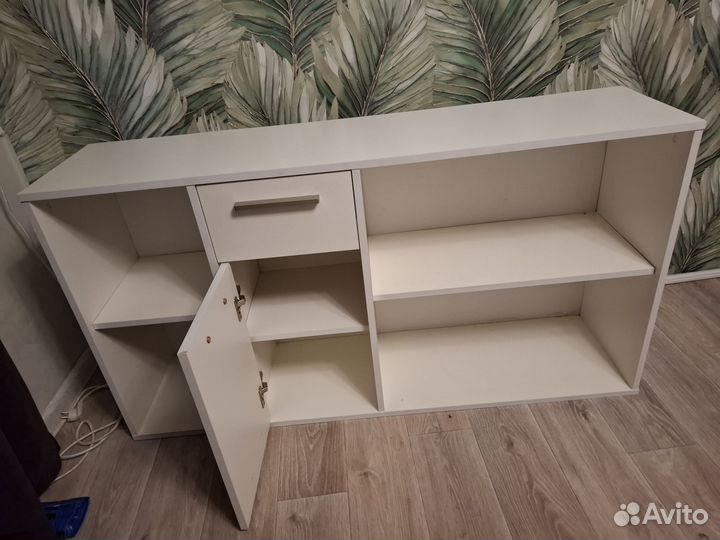 Тумба под тв белая бу