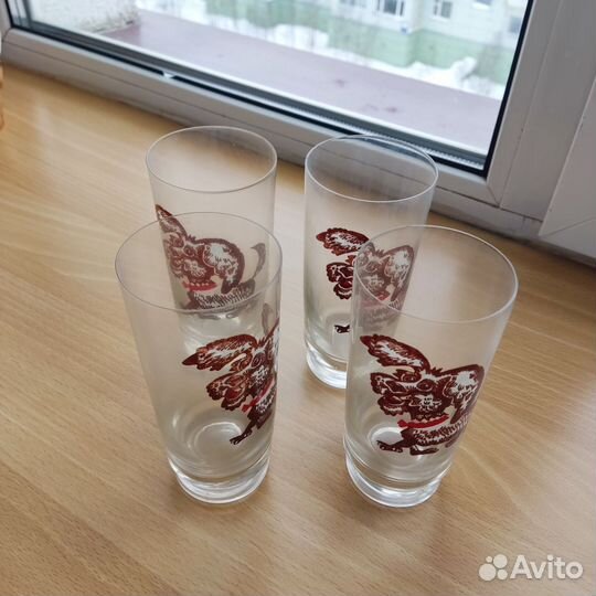 Стаканы стеклянные СССР