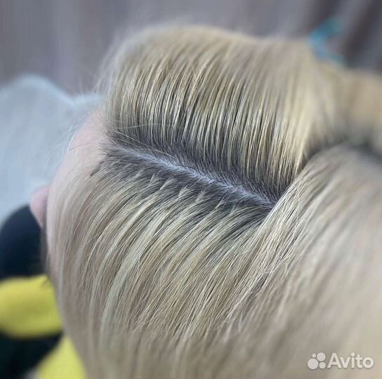 Наращивание волос от 55 см