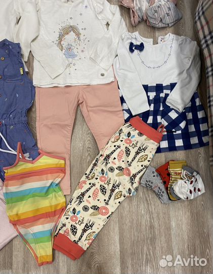 Пакет одежды на девочку на 2 года