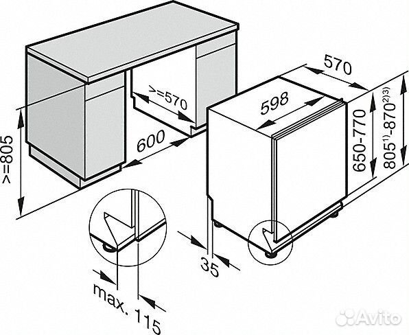 Посудомоечная машина Miele g5260 scvi active plus