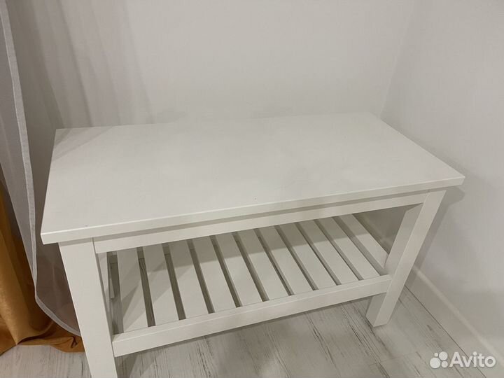 Скамья IKEA hemnes хемнэс, белый, 83 см