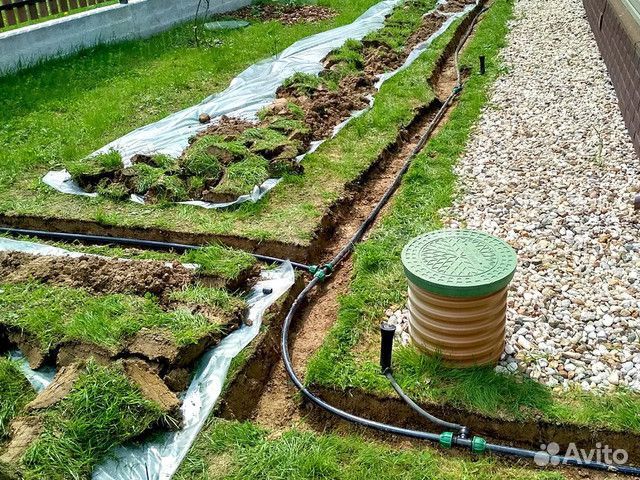 Установка системы автополива