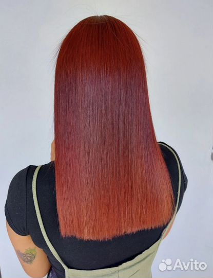 Кератиновое выпрямление,ботокс волос