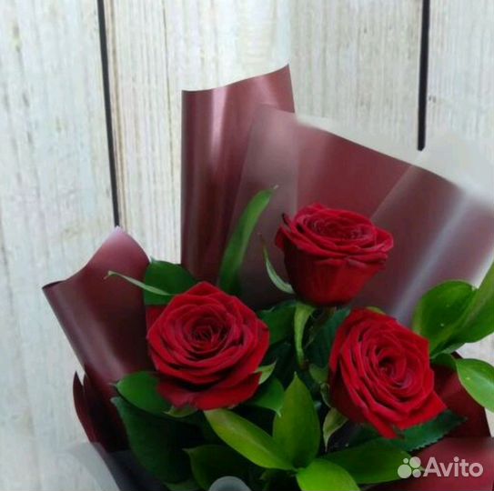 Цветы и букеты с доставкой Розы 60 см