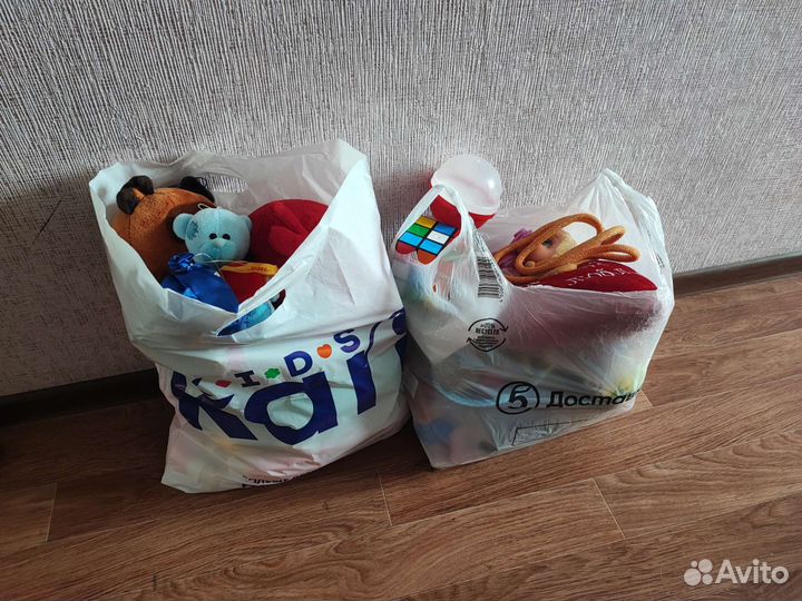 Мягкие игрушки пакетом