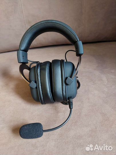 Наушники проводные игровые с микрофоном