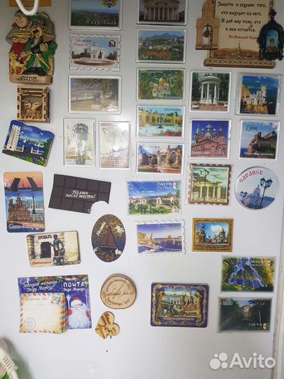 Магниты сувениры на холодильник
